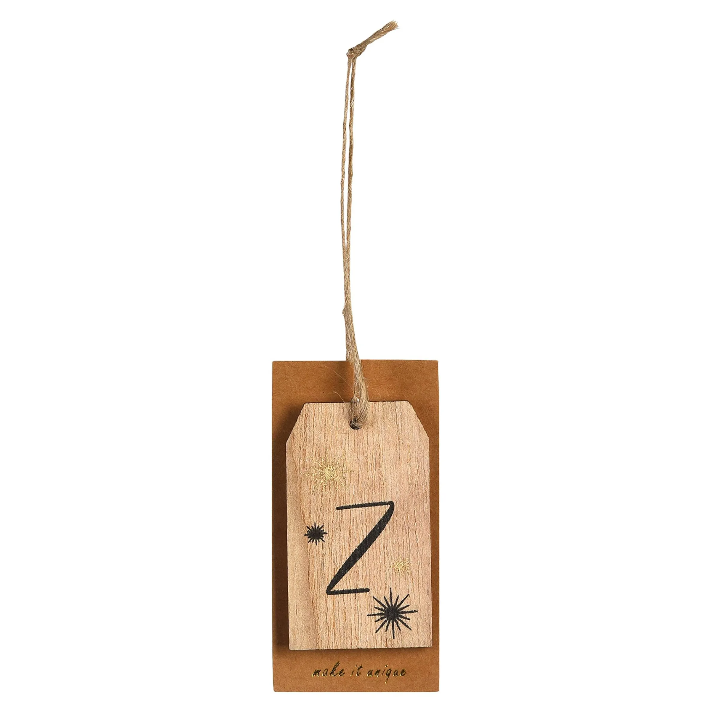 Depot Adventskranz-Deko^Geschenkanhänger Monogramm