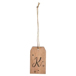 Depot Adventskranz-Deko^Geschenkanhänger Monogramm