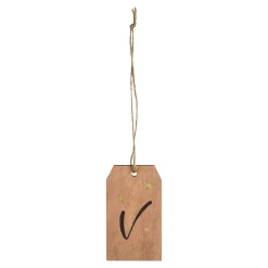 Depot Adventskranz-Deko^Geschenkanhänger Monogramm