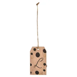 Depot Adventskranz-Deko^Geschenkanhänger Monogramm