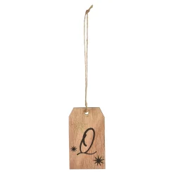 Depot Adventskranz-Deko^Geschenkanhänger Monogramm