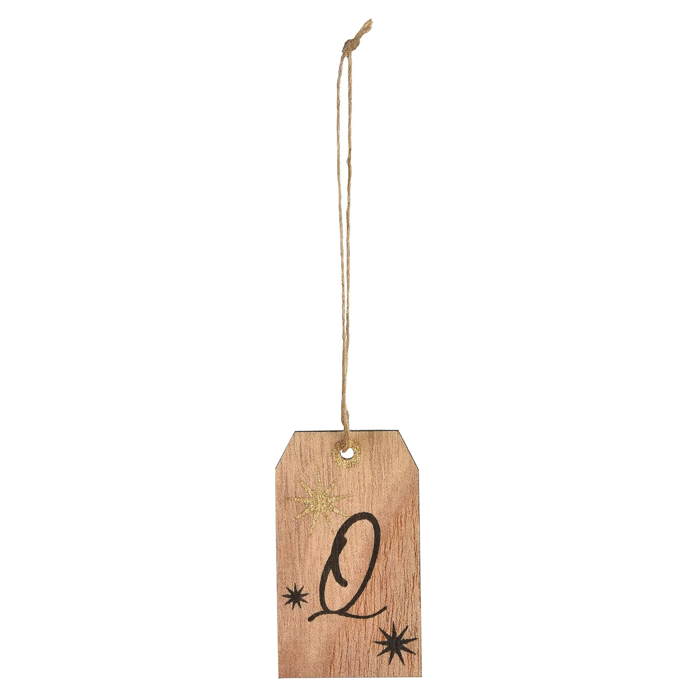 Depot Adventskranz-Deko^Geschenkanhänger Monogramm