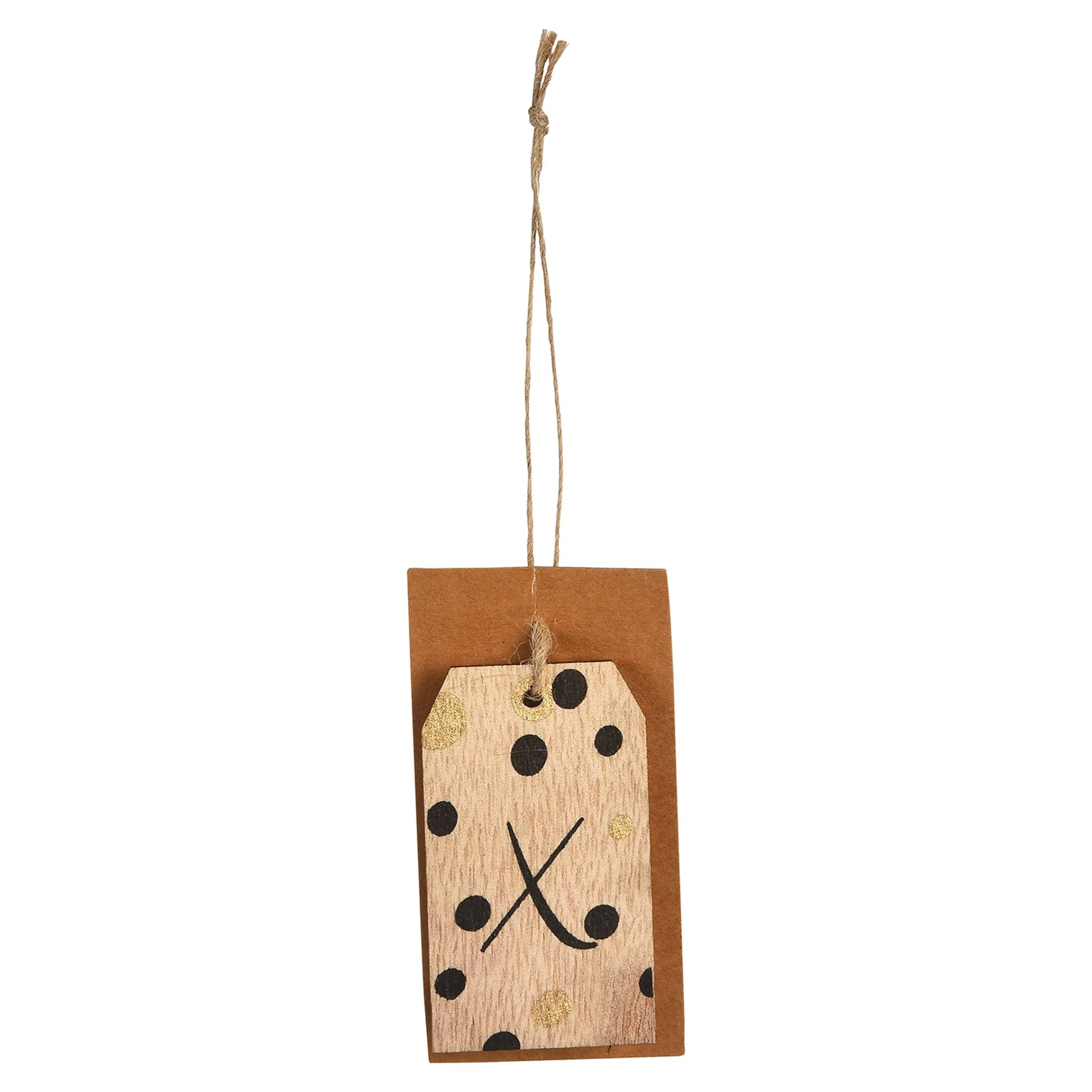 Depot Adventskranz-Deko^Geschenkanhänger Monogramm