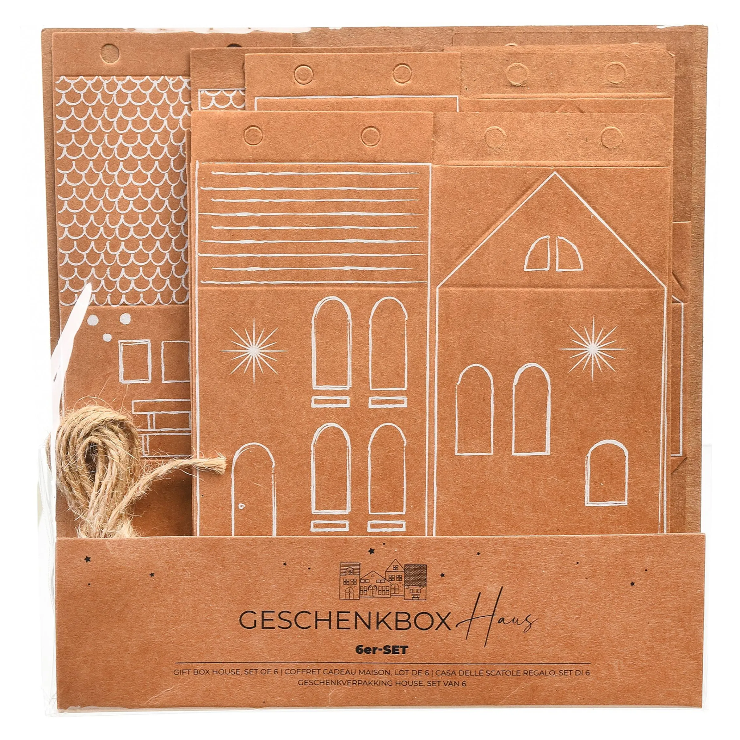 Depot Deko-Figuren & Objekte^Geschenkboxen-Set Haus