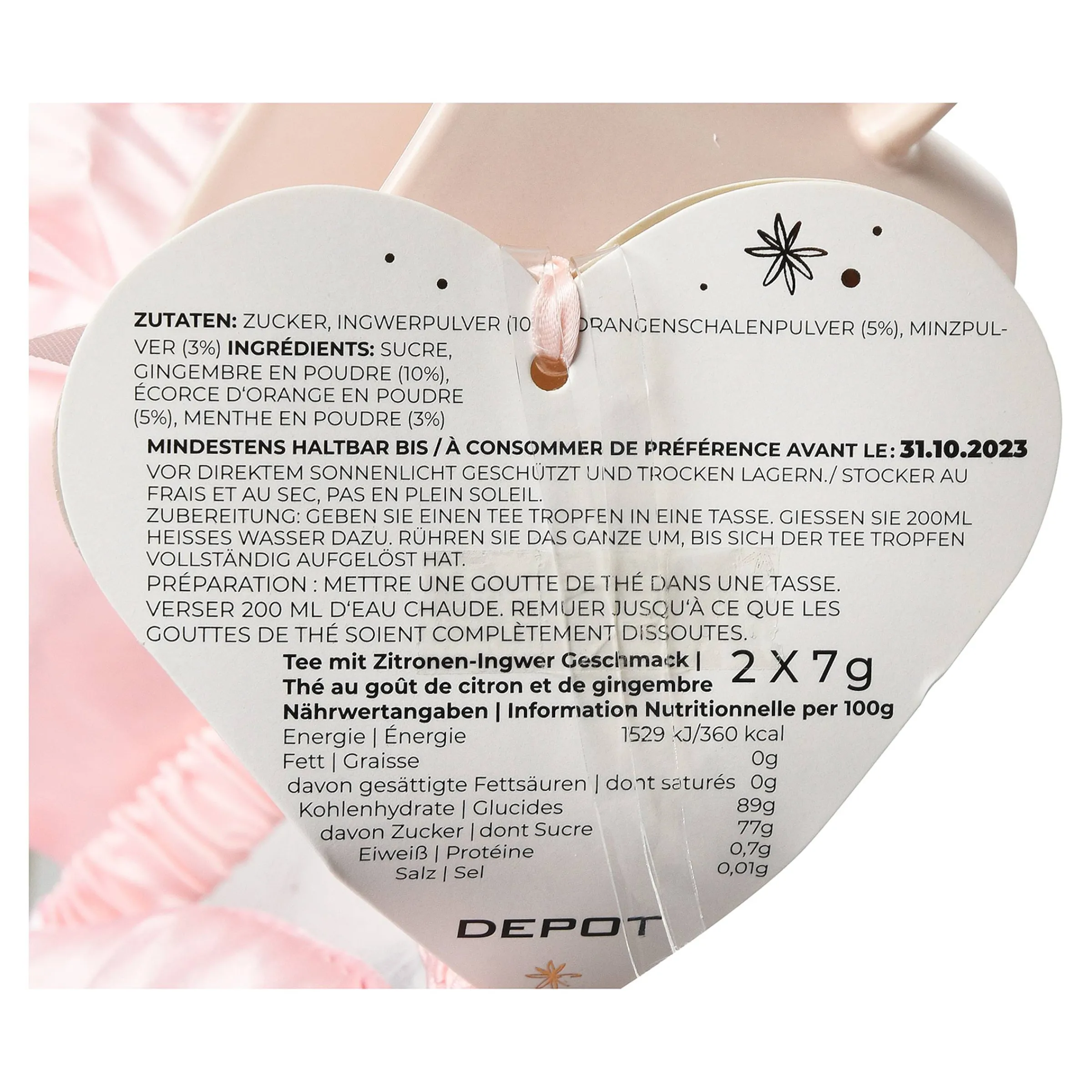 Depot Geschenkideen^Geschenk-Set Herzensmensch
