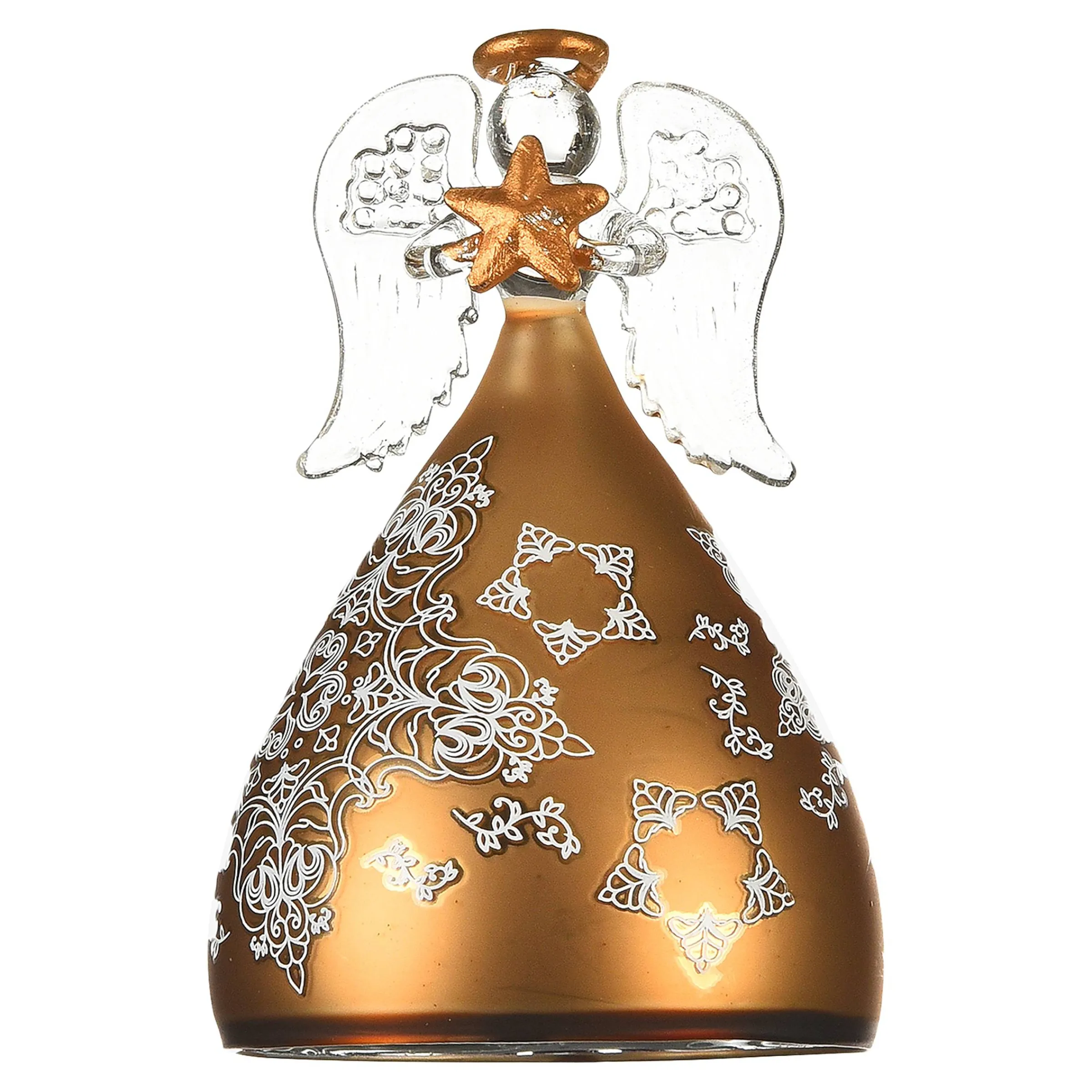 Depot Figuren & Formen^Glas-Baumschmuck Engel Noble