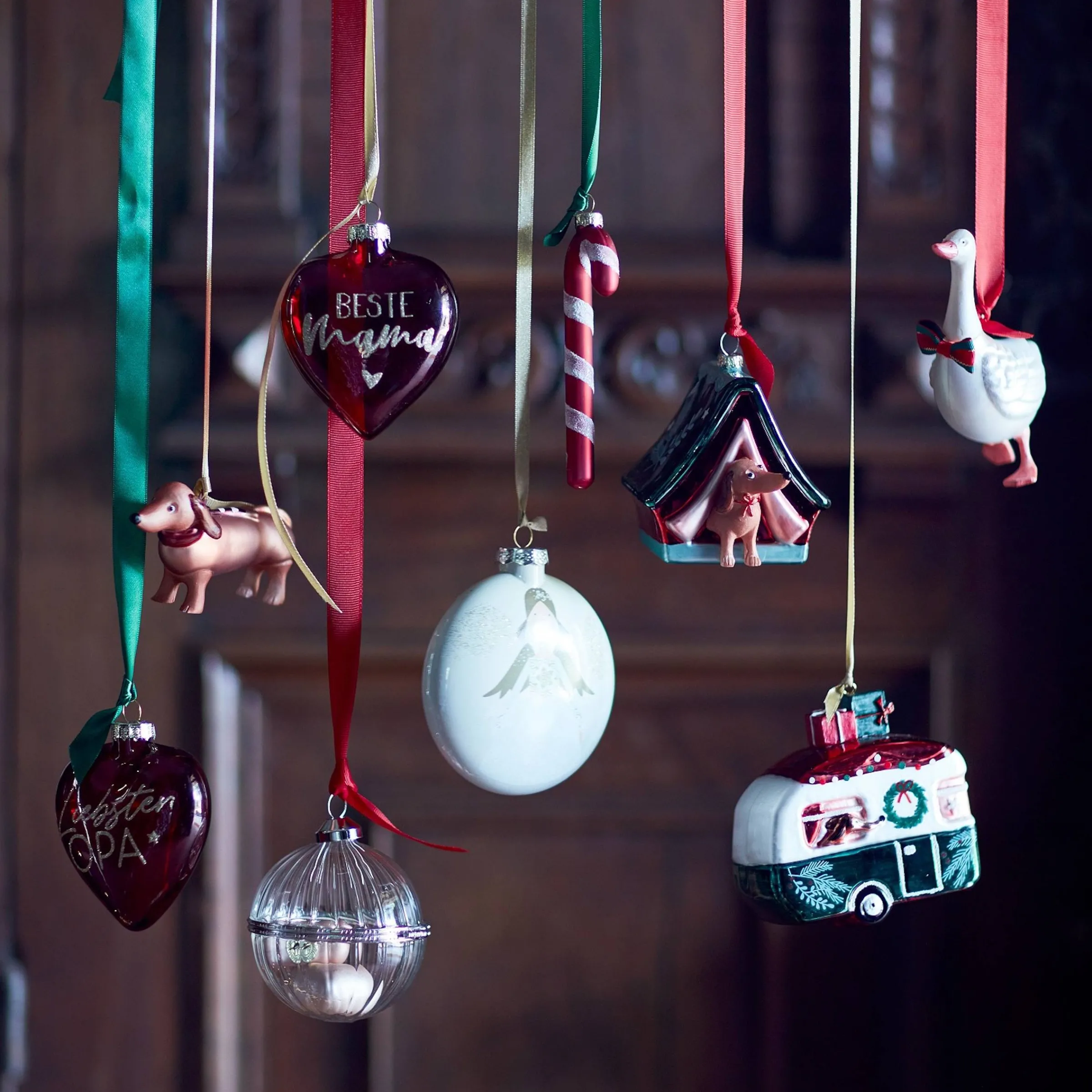 Depot Figuren & Formen^Glas-Baumschmuck Gans Gesine