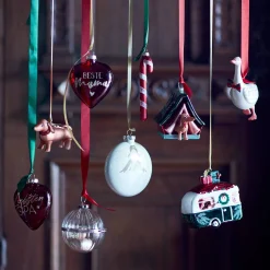 Depot Figuren & Formen^Glas-Baumschmuck Herz Mama