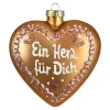 Depot Figuren & Formen^Glas-Baumschmuck LebKüchenherz