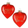 Depot Kugeln & Baumspitzen^Glas-Baumschmuck-Set Oma & Opa