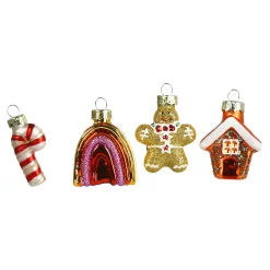 Depot Kugeln & Baumspitzen^Glas-Baumschmuck-Set Tradition