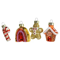 Depot Kugeln & Baumspitzen^Glas-Baumschmuck-Set Tradition