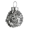 Depot Adventskranz-Deko^Glas-Mini-Weihnachtskugel Glittergranulat