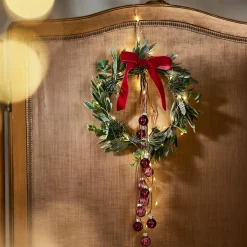 Depot Adventskranz-Deko^Glas-Mini-Weihnachtskugel-Set