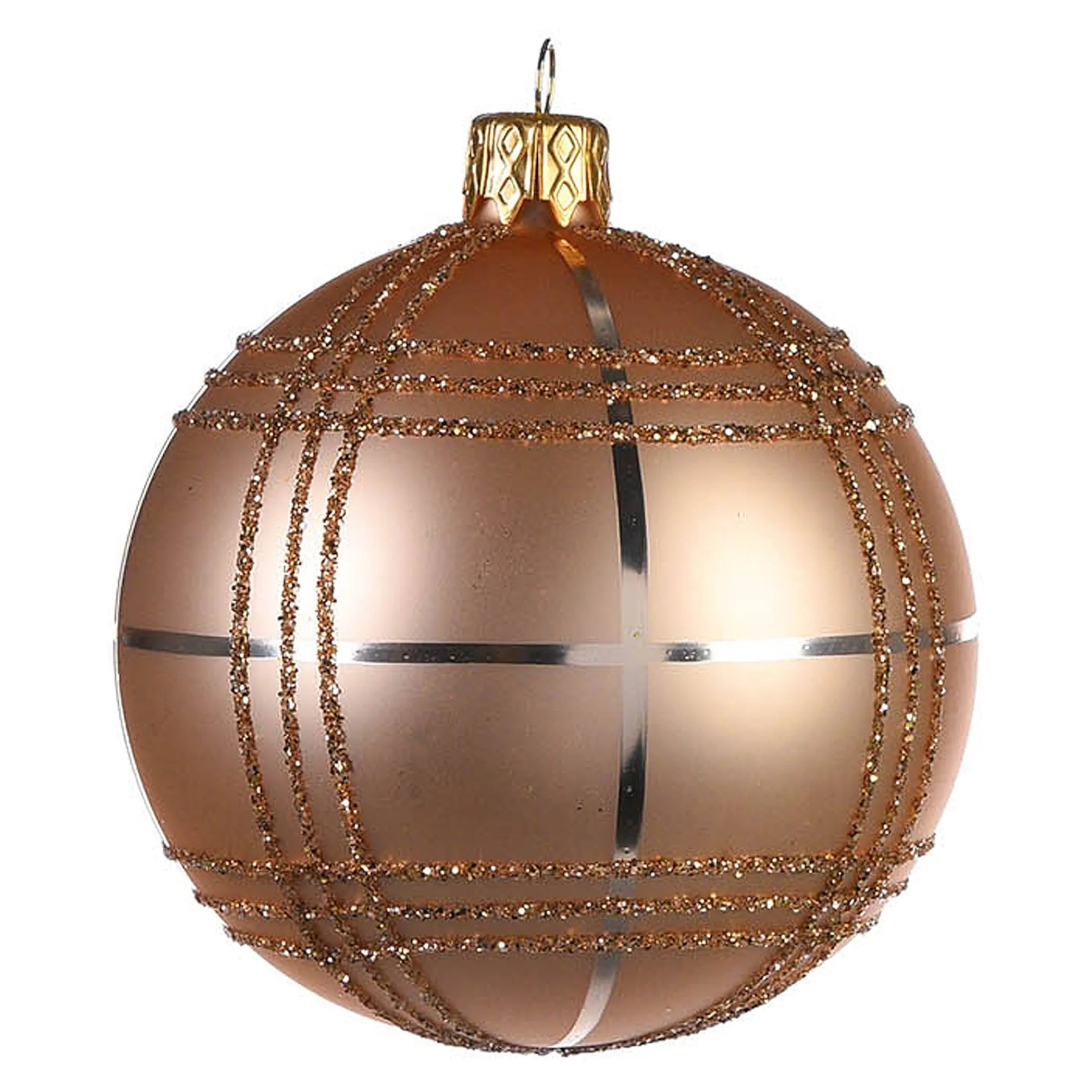 Depot Kugeln & Baumspitzen^Glas-Weihnachtskugel Check