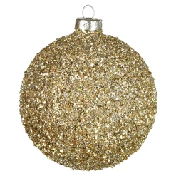 Depot Kugeln & Baumspitzen^Glas-Weihnachtskugel Glam
