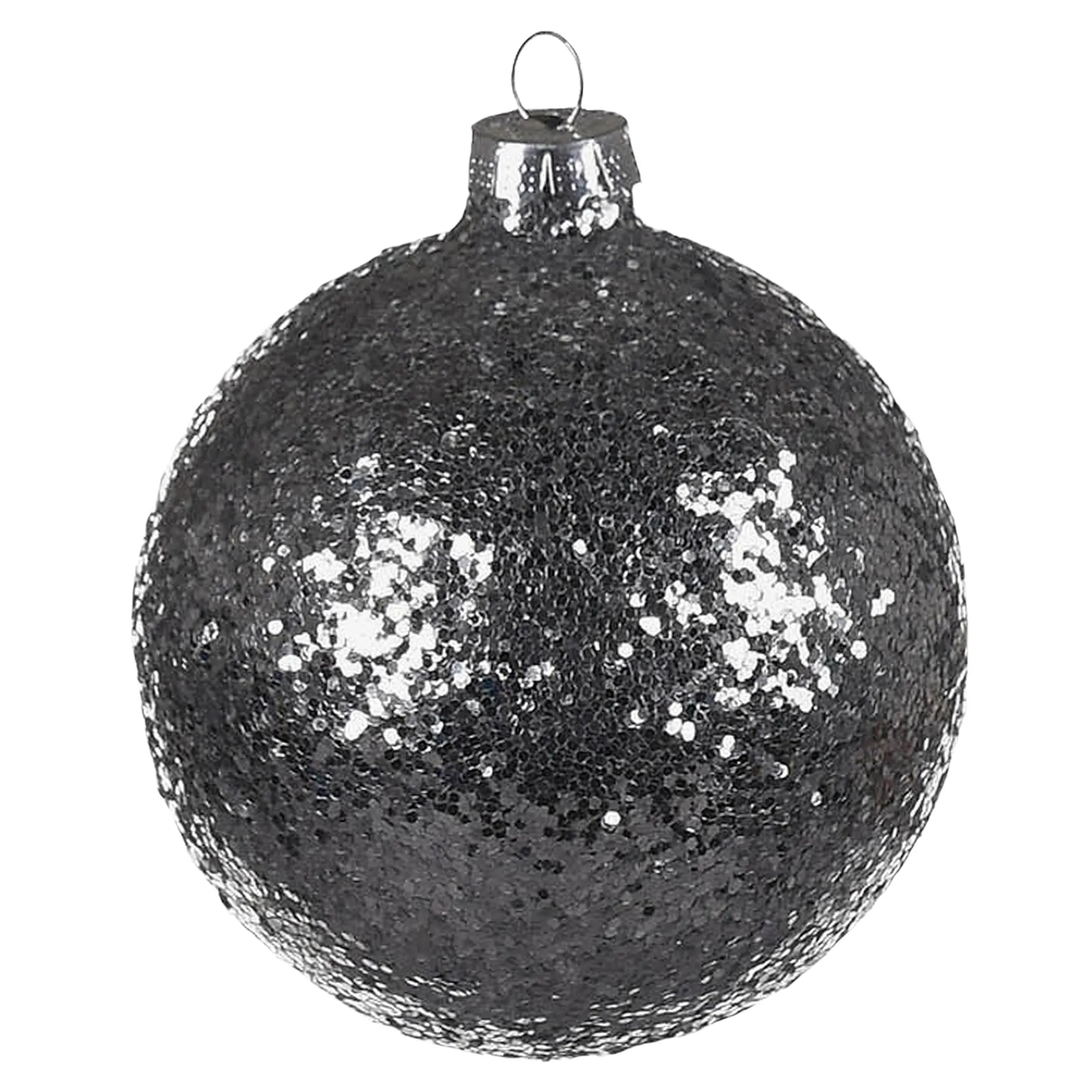Depot Kugeln & Baumspitzen^Glas-Weihnachtskugel Glimmer