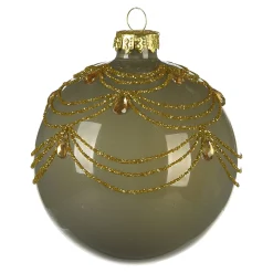 Depot Kugeln & Baumspitzen^Glas-Weihnachtskugel Vintage Glam