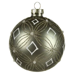 Depot Kugeln & Baumspitzen^Glas-Weihnachtskugel Vintage Glam
