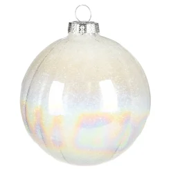 Depot Kugeln & Baumspitzen^Glas-Weihnachtskugeln Holo Glimmer