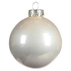 Depot Kugeln & Baumspitzen^Glas-Weihnachtskugeln Opal