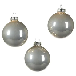 Depot Kugeln & Baumspitzen^Glas-Weihnachtskugeln Opal