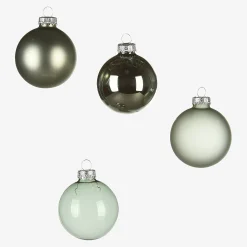 Depot Kugeln & Baumspitzen^Glas-Weihnachtskugel-Set