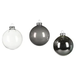 Depot Kugeln & Baumspitzen^Glas-Weihnachtskugel-Set