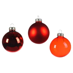 Depot Kugeln & Baumspitzen^Glas-Weihnachtskugel-Set