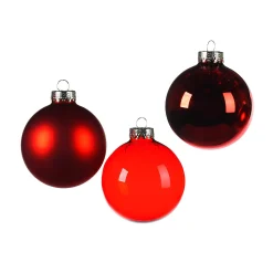 Depot Kugeln & Baumspitzen^Glas-Weihnachtskugel-Set