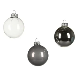 Depot Kugeln & Baumspitzen^Glas-Weihnachtskugel-Set
