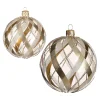 Depot Kugeln & Baumspitzen^Glas-Weihnachtskugel-Set Doublecheck