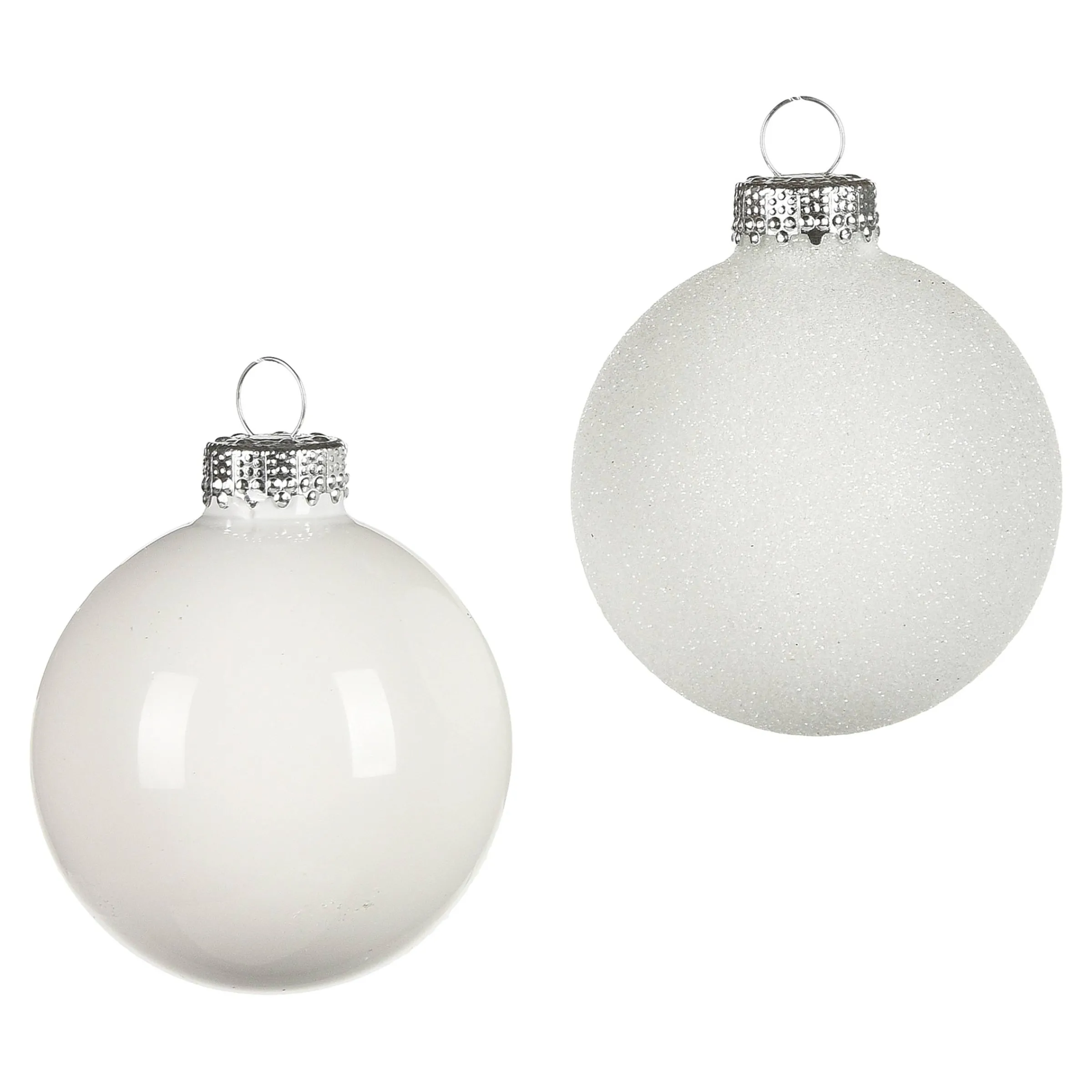 Depot Kugeln & Baumspitzen^Glas-Weihnachtskugel-Set Glam Mix
