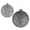 Depot Kugeln & Baumspitzen^Glittergranulat Kugel-Set