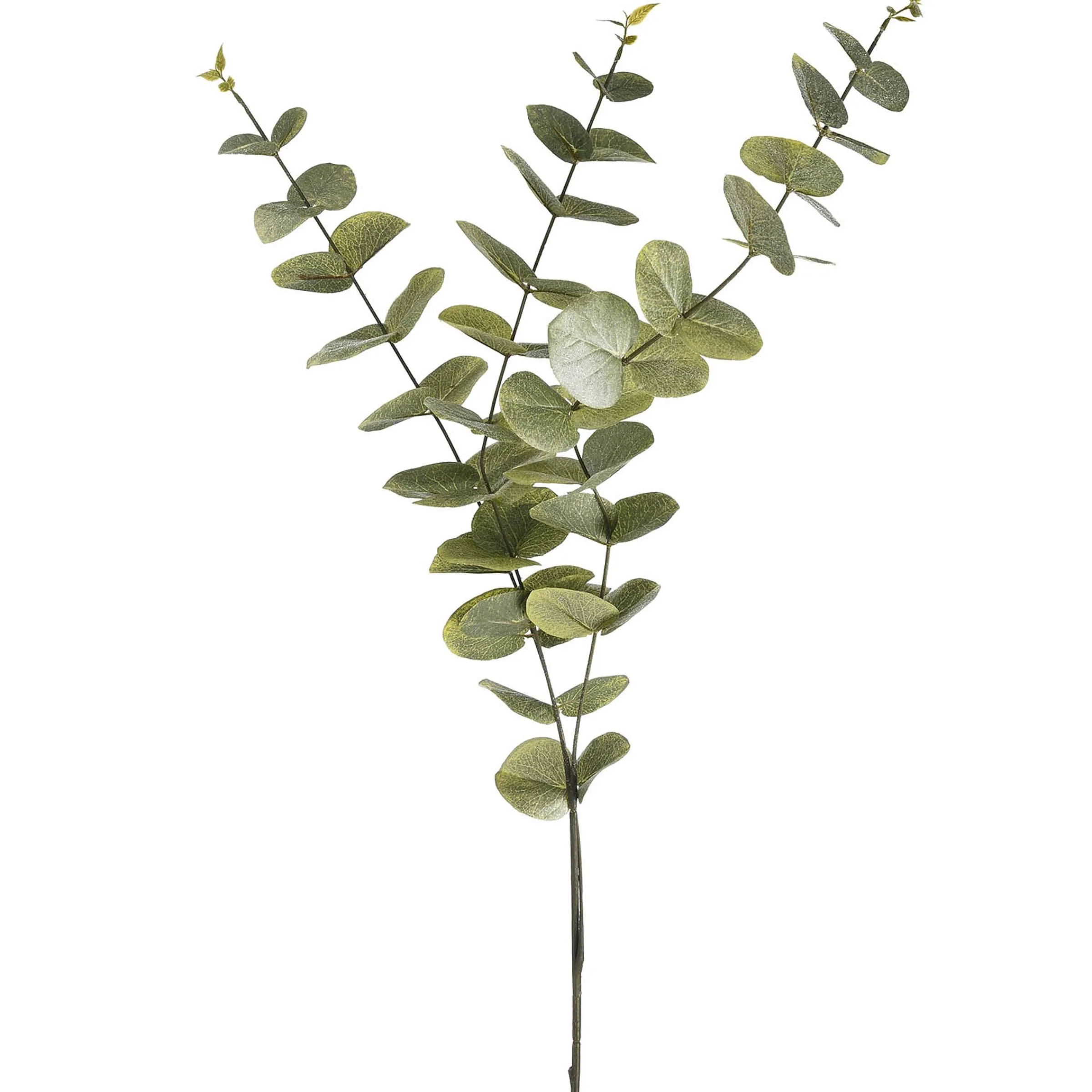 Depot Blumen^Glitzer-Kunstzweig Eukalyptus