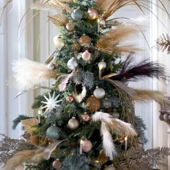 Depot Geschenkideen^Glitzer-Trockenblumen-Bundel Miscanthus