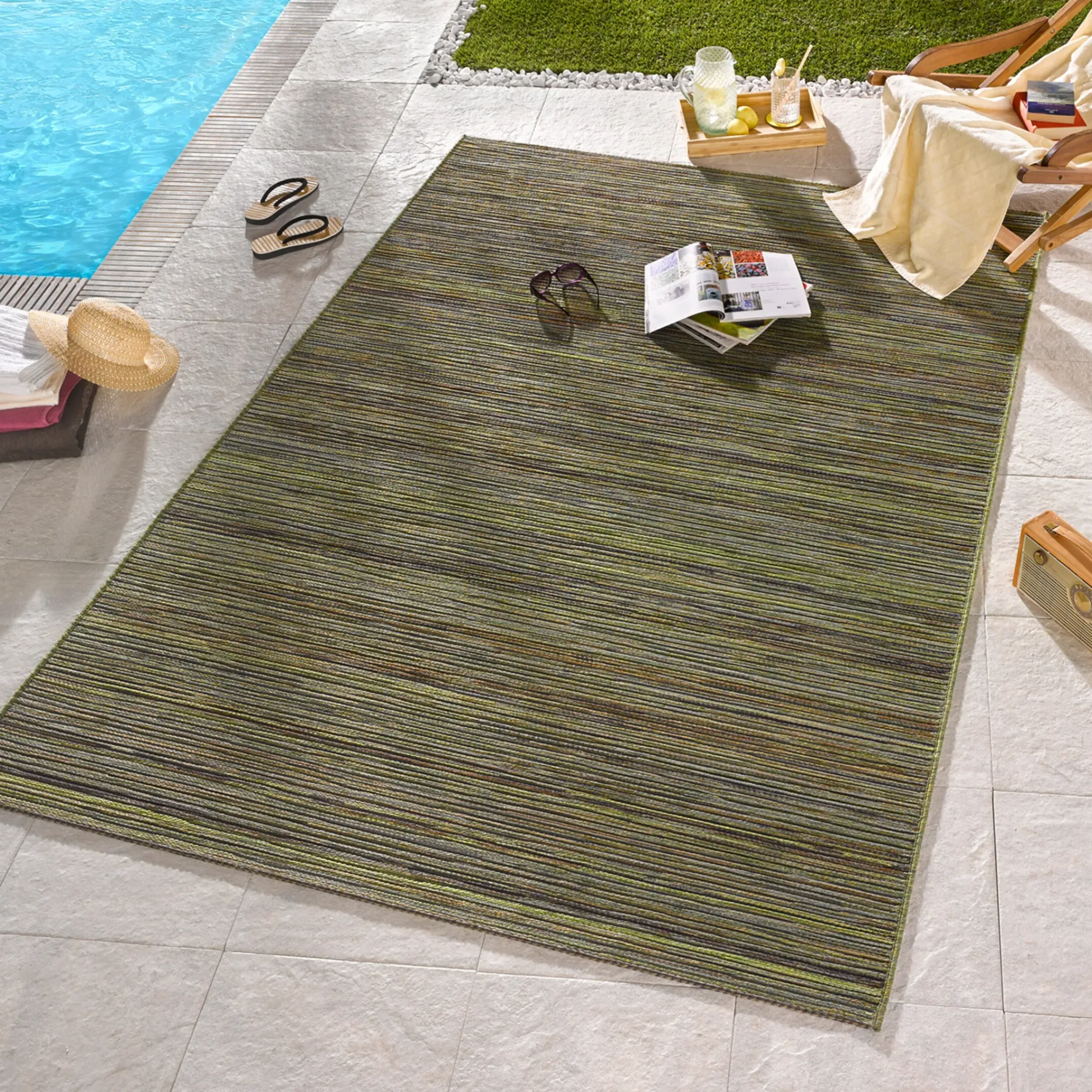 Depot In- & Outdoor-Teppich Lotus> Eckige Teppiche