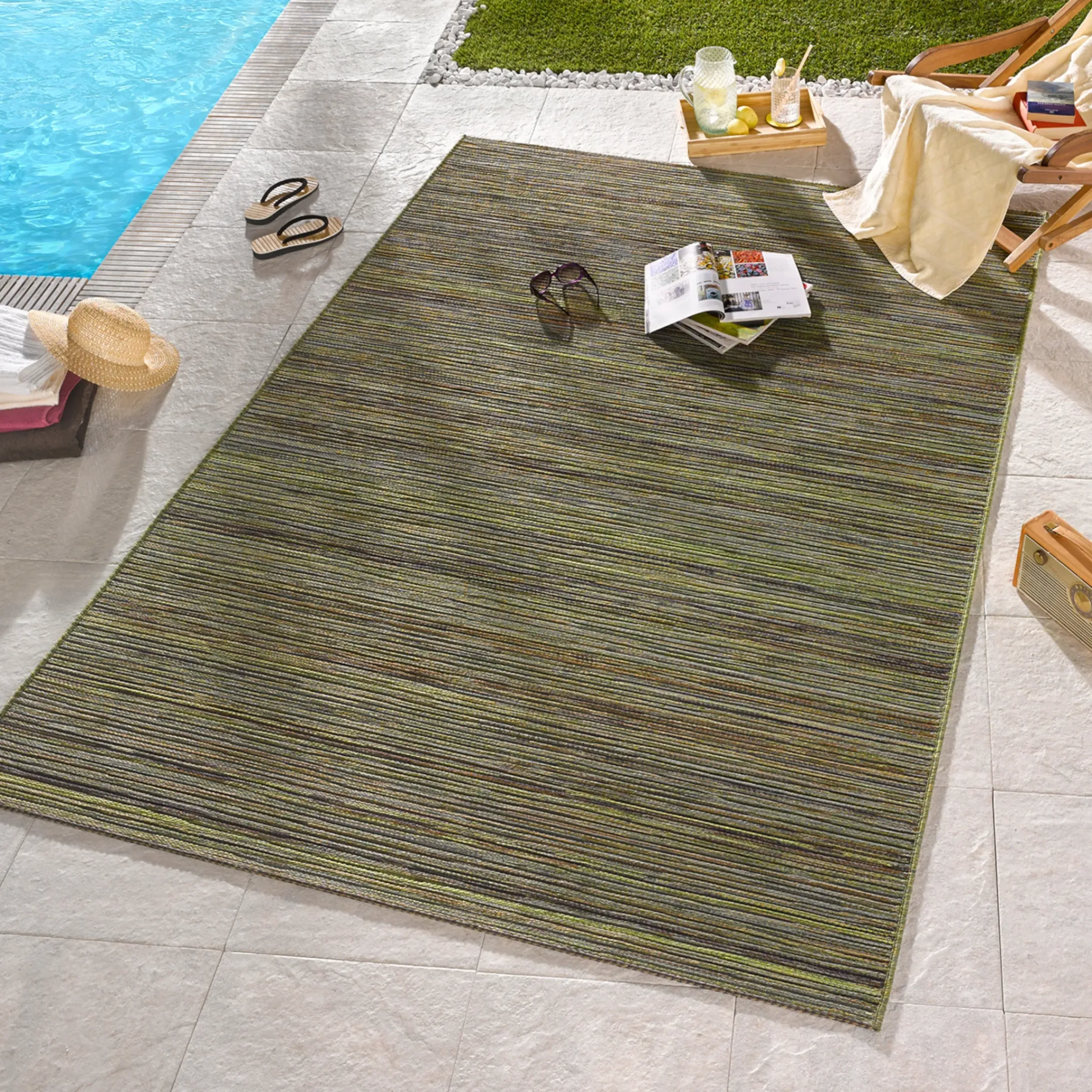 Depot In- & Outdoor-Teppich Lotus> Eckige Teppiche