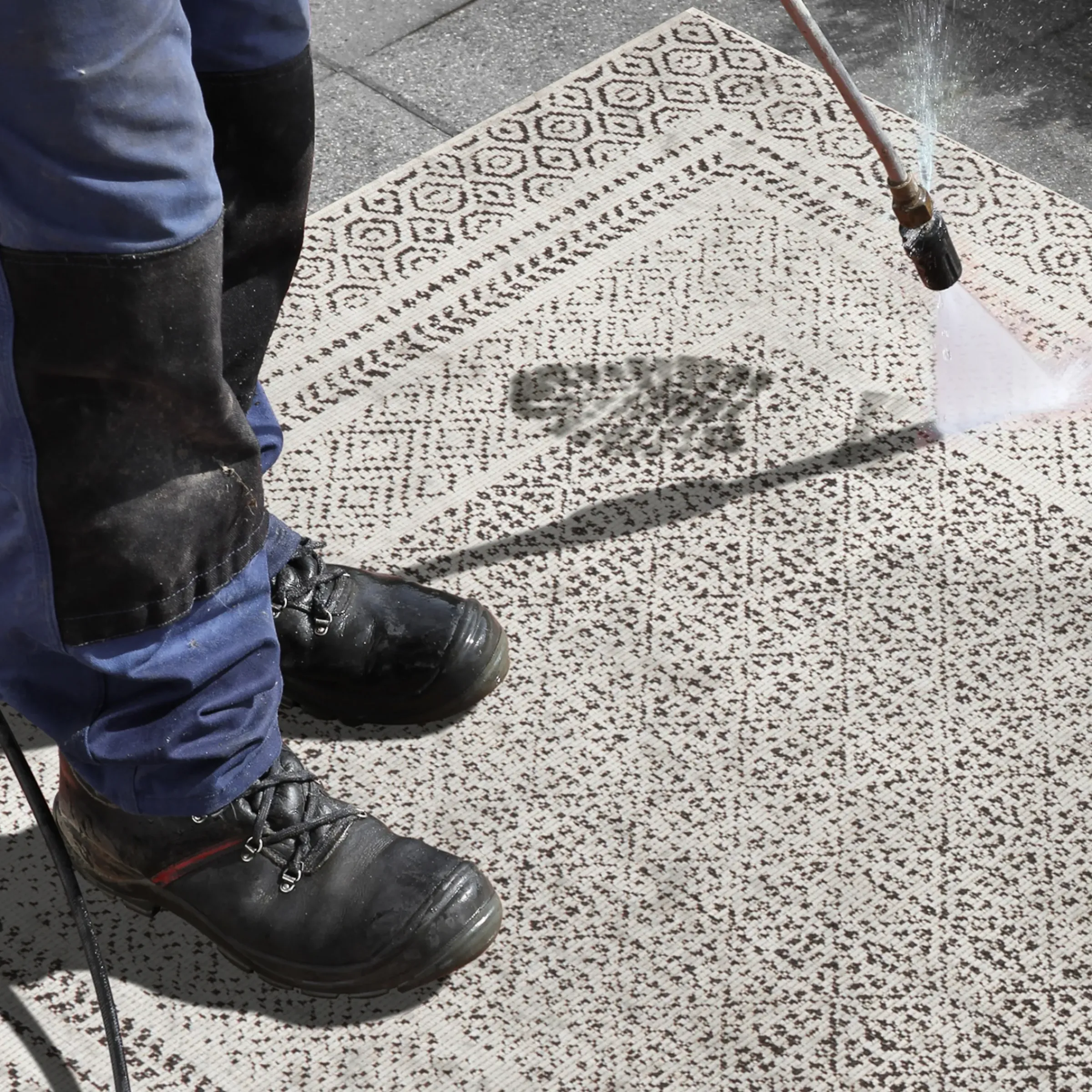 Depot In- & Outdoor-Teppich Yiri, Wendbar> Eckige Teppiche