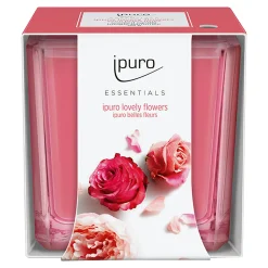 Depot Geschenkideen^Ipuro Essentials Lovely Flowers Duftkerze