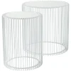 Depot Kare Beistelltisch-Set Wire> Beistelltische & Couchtische