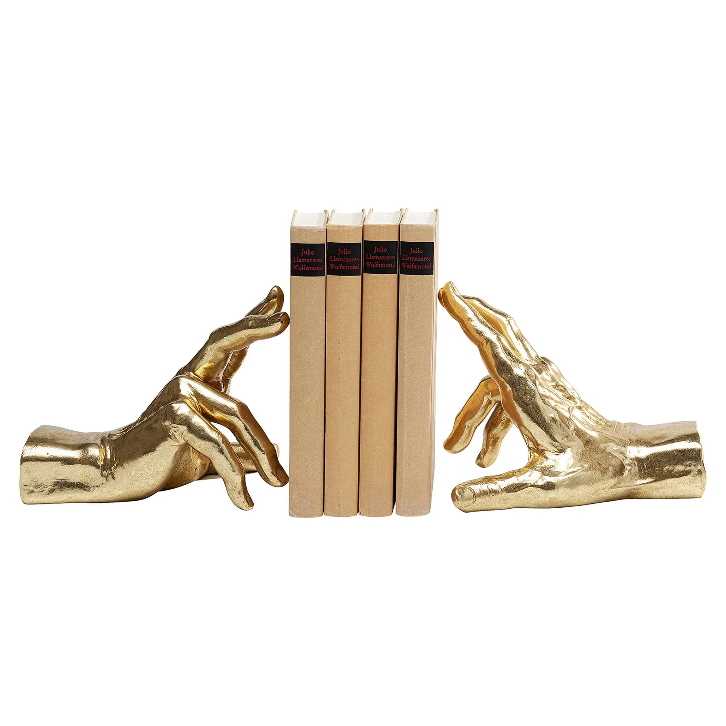Depot Geschenkideen^Kare Buchstutzen-Set Holding Fingers