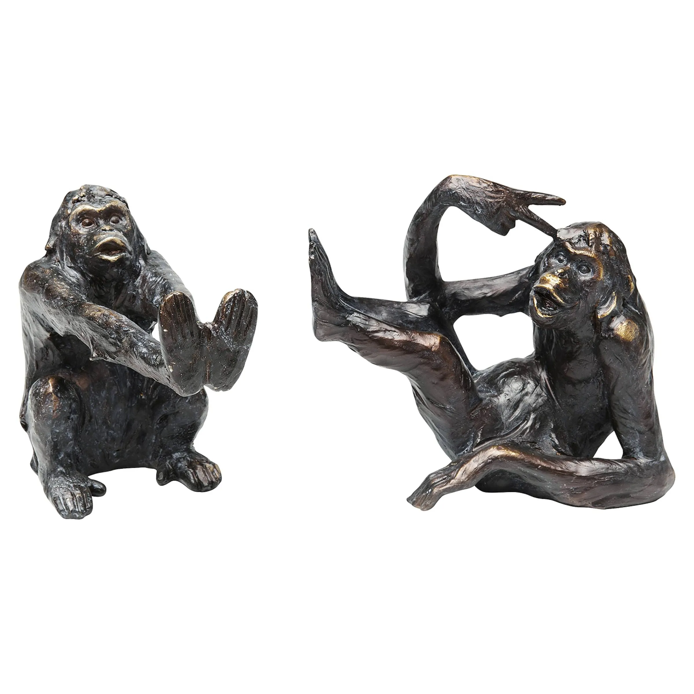 Depot Geschenkideen^Kare Buchstutzen-Set Monkey