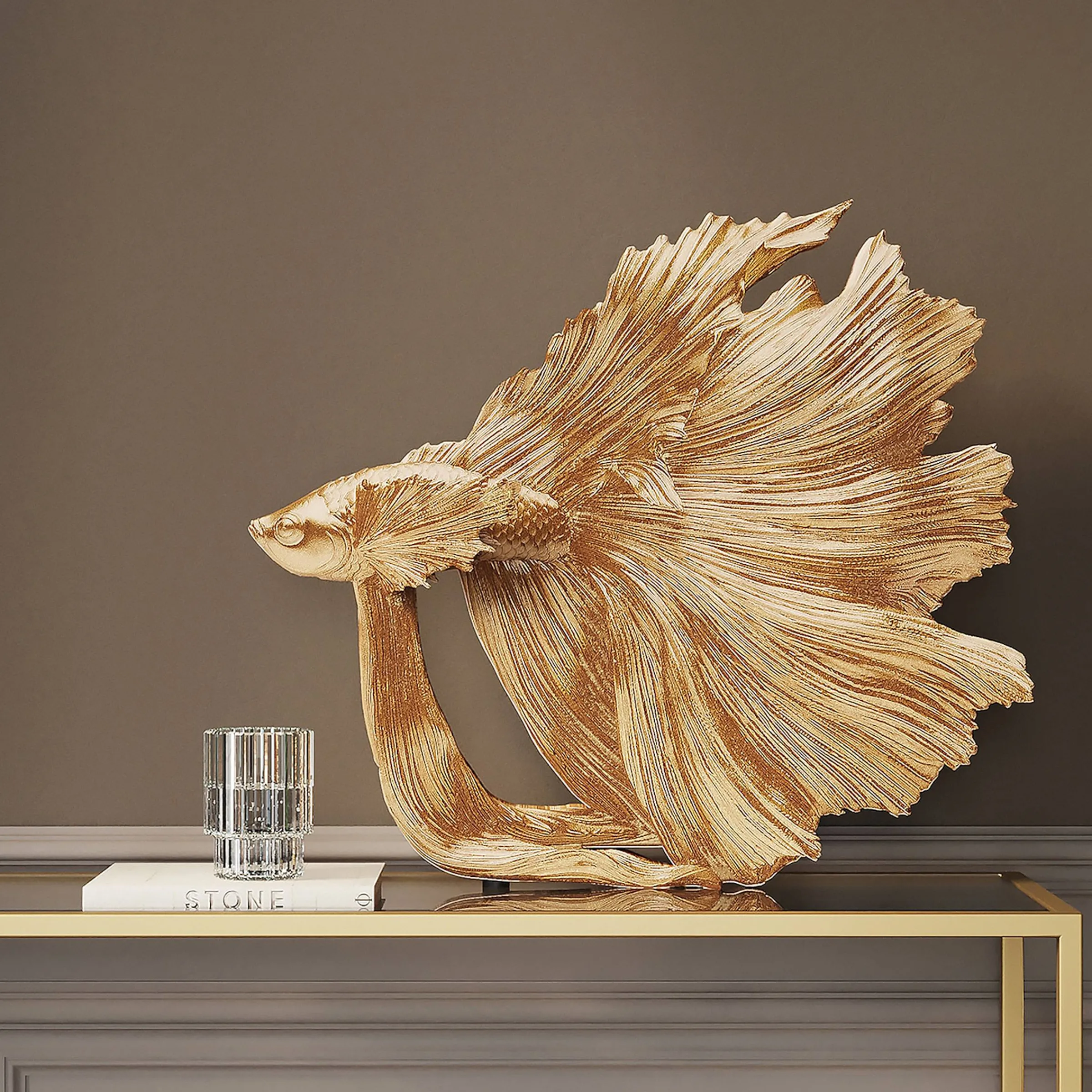 Depot Geschenkideen^Kare Deko-Figur Betta Fish