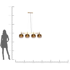 Depot Kare Hangeleuchte Golden Goblet><noscript><img width=