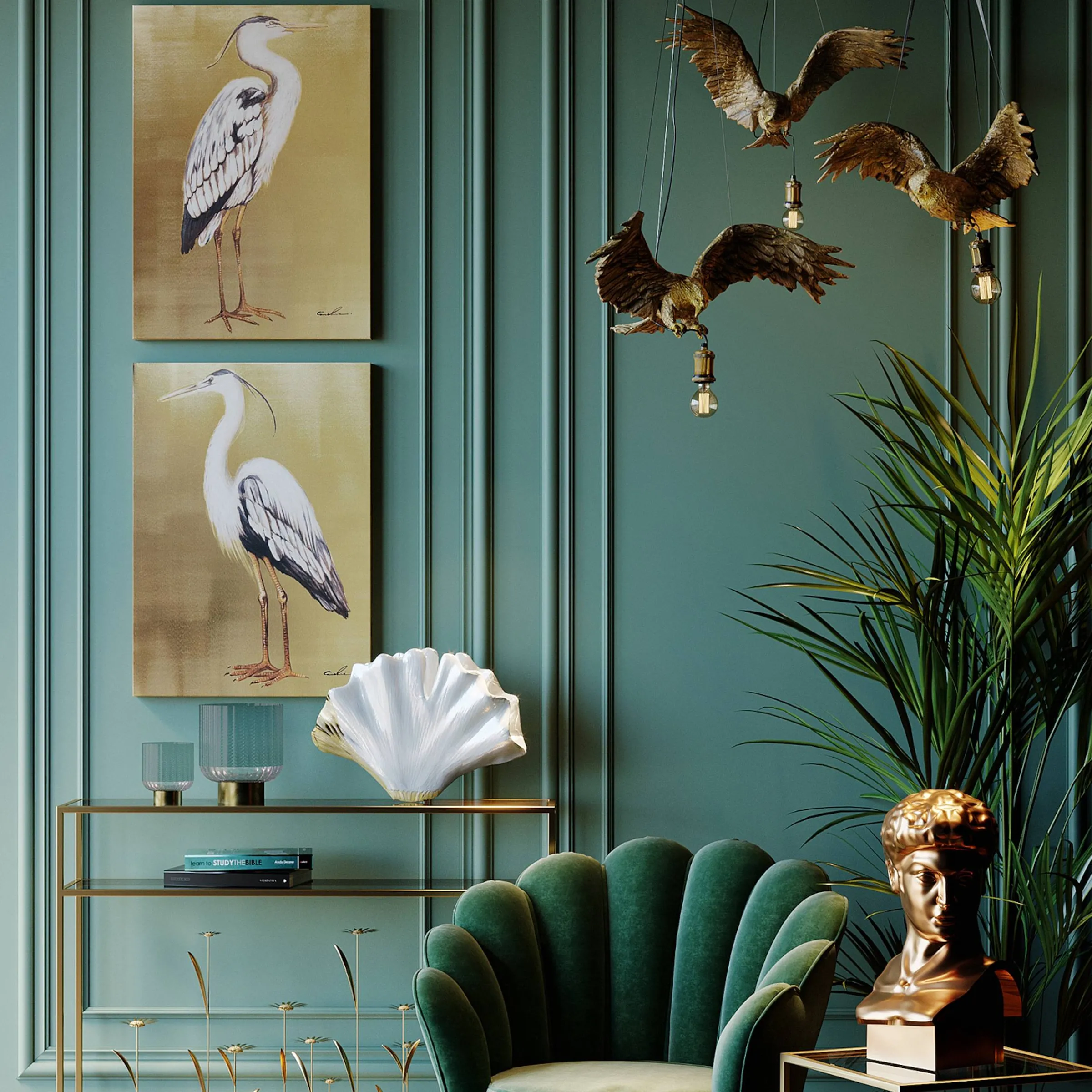 Depot Geschenkideen^Kare Hangeleuchte Parrot