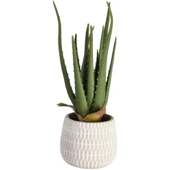 Depot Kare Kunstpflanze Aloe Im Topf> Kunstpflanzen