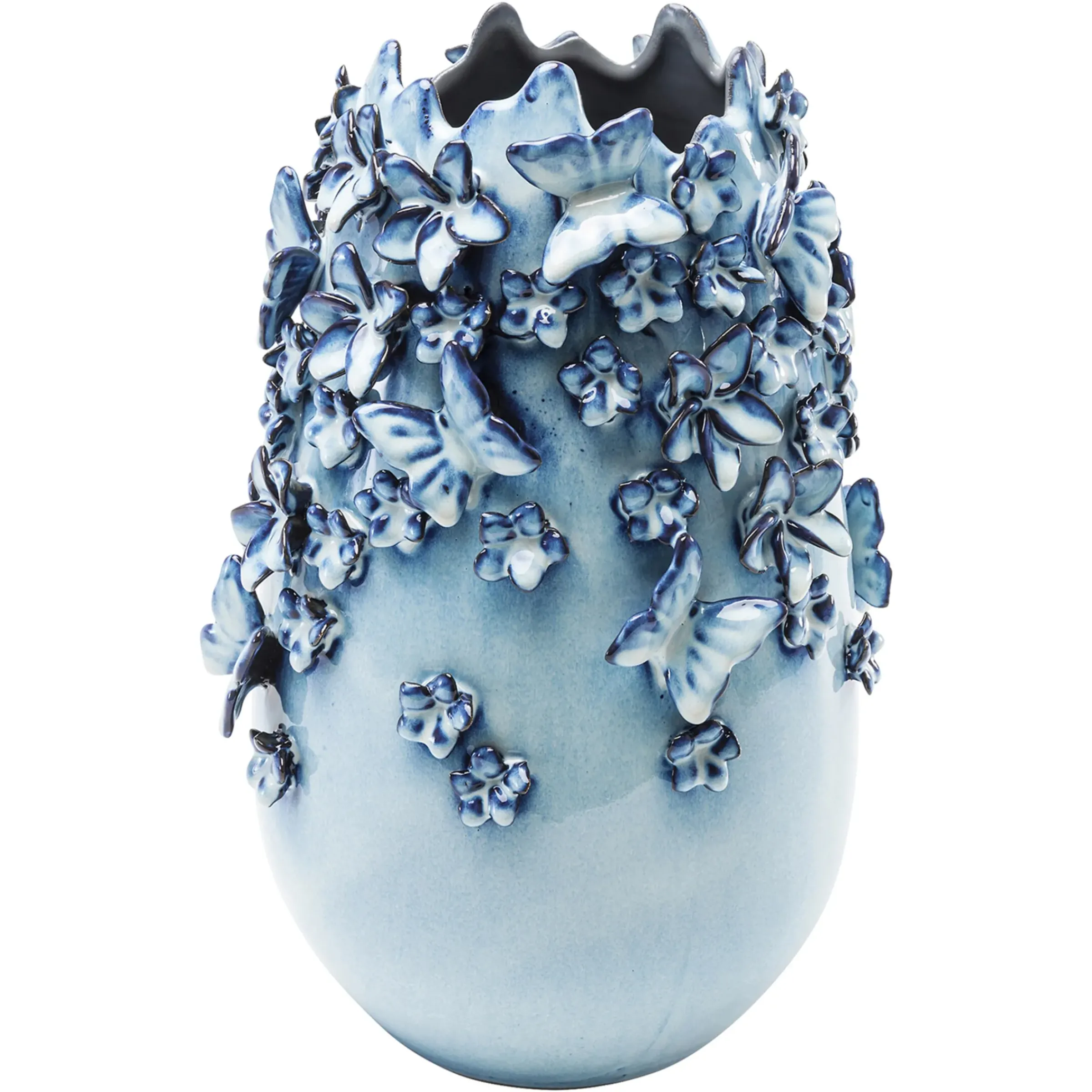 Depot Kare Vase Butterflies> Vasen