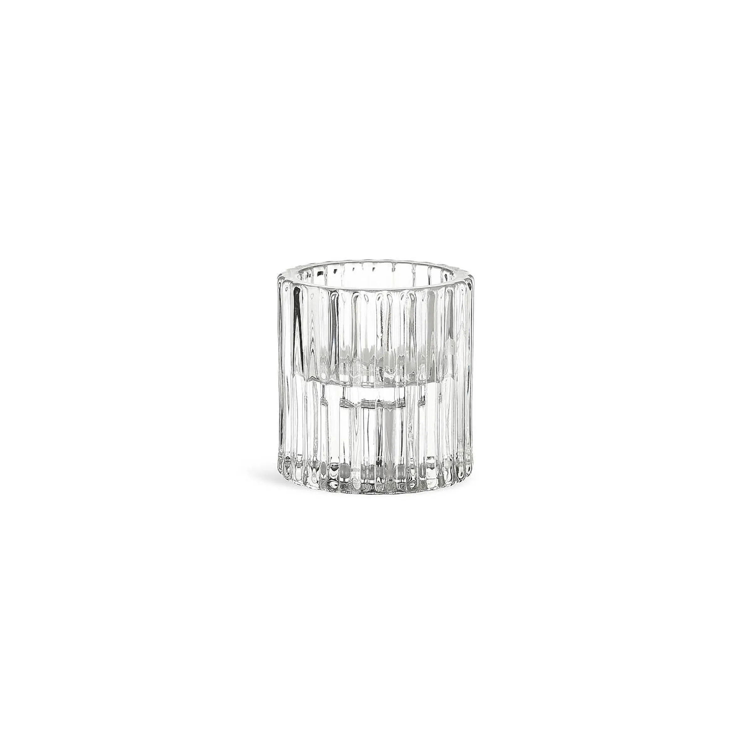 Depot Laternen & Kerzenhalter^Kerzenhalter 2In1 Glas Ca.6X6Cm