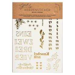 Depot Adventskerzen^Kerzen-Set Advent Mit Kerzenstickern
